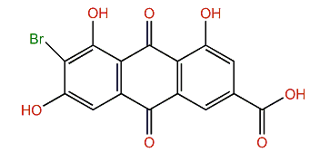 6-Bromoemodic acid